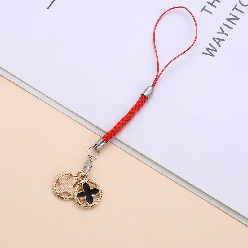 Animal Shape Charms Phone Strap Keychain