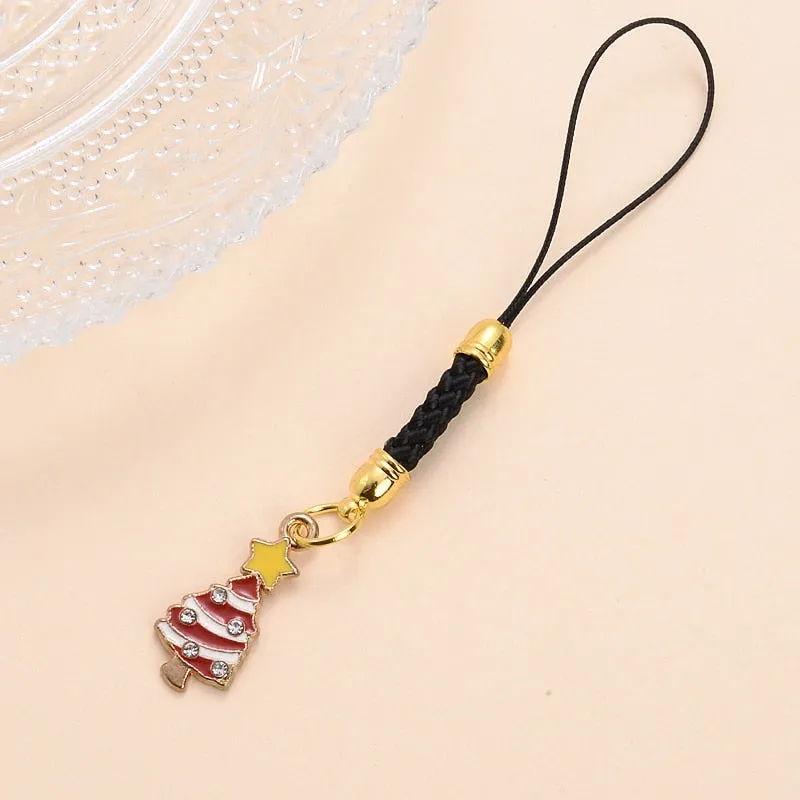 Animal Shape Charms Phone Strap Keychain