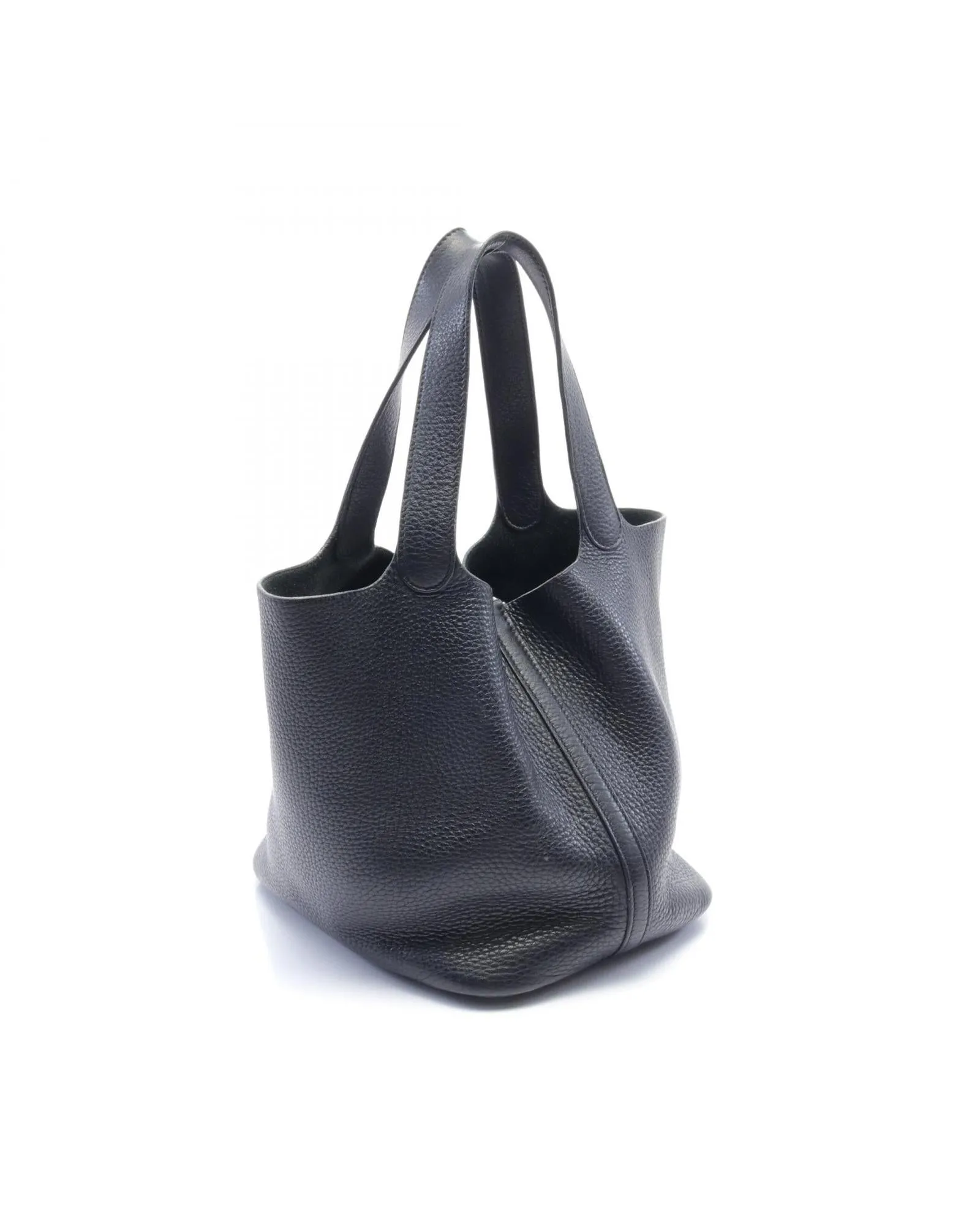 Authentic Pre-Owned Hermes Picotin Lock MM Black Bag - B Condition
