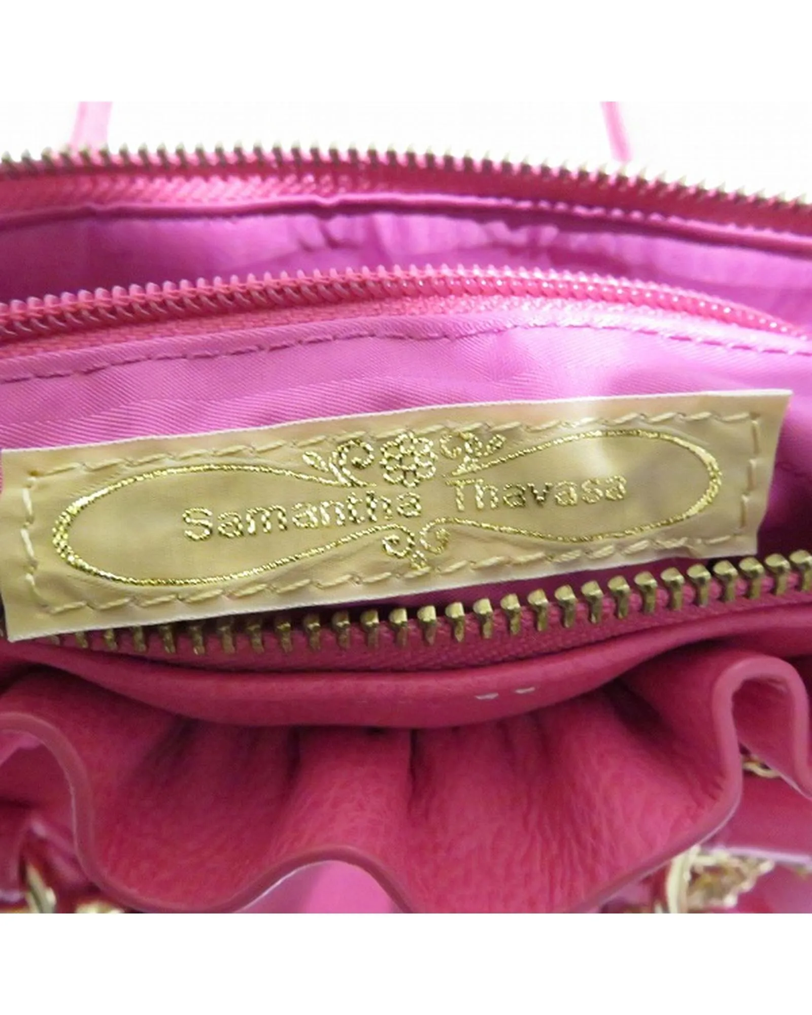 Authentic Samantha Thavasa Pink Ribbon Handbag for Women