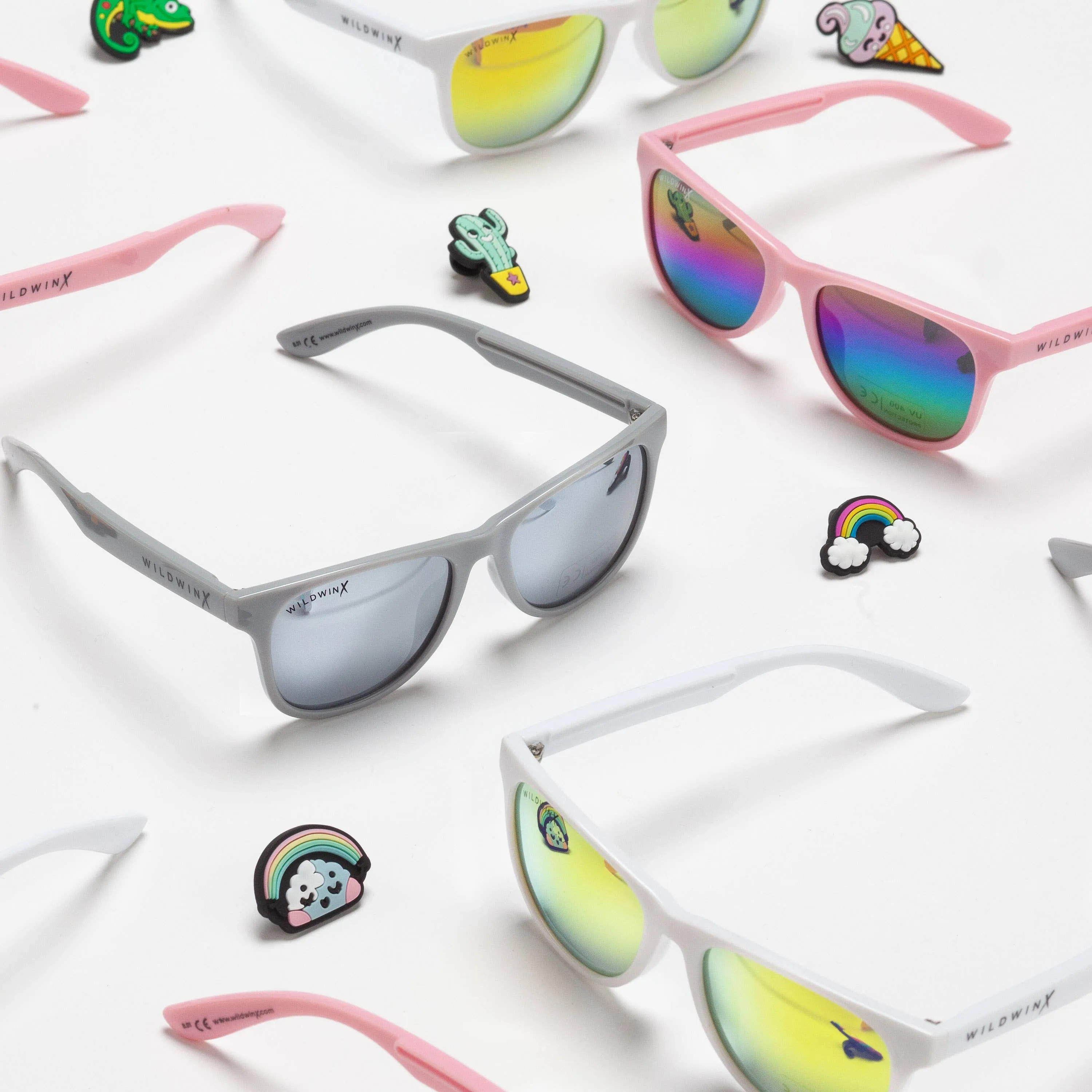 Children’s Pink Sunglasses & Charm Kit - Unicorn