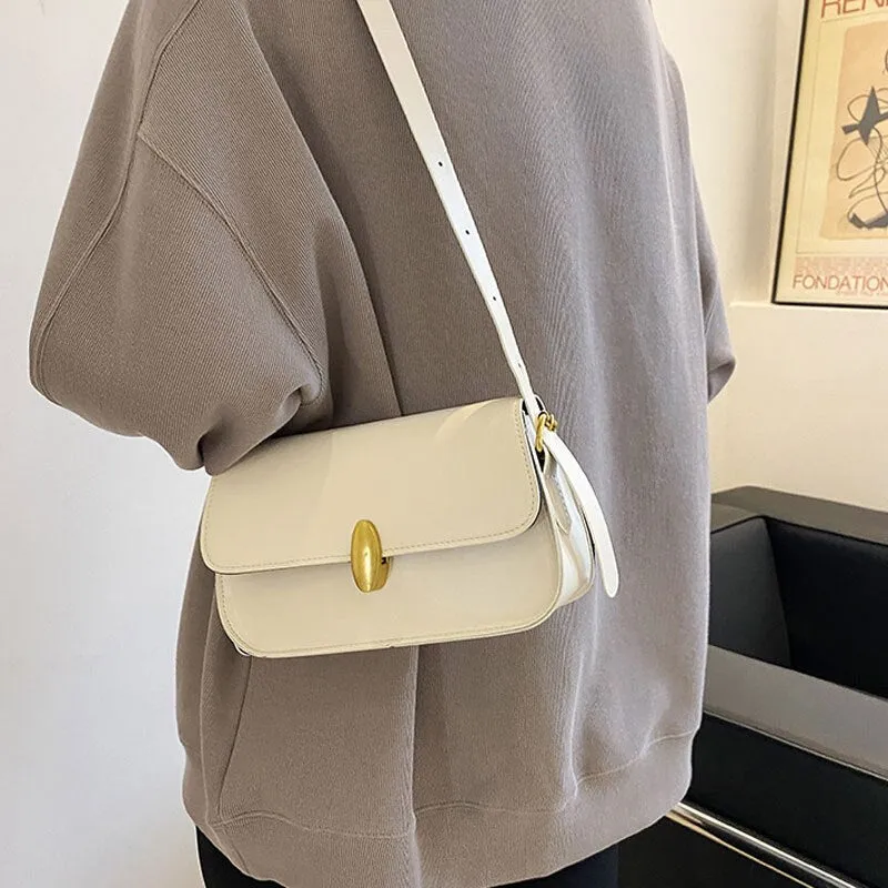 deanwangkt  BACK TO COLLEGE    Fashion New Solid Color Handbags For Women High Quality Soft Leather Shoulder Bag Designer Simple Style Female Crossbody Bag