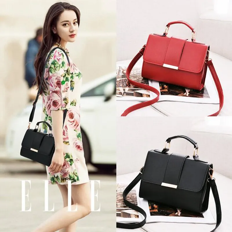 deanwangkt BACK TO COLLEGE   Hot Selling Fashion Women Bag PU Leather Handbags Small Shoulder Crossbody Bag Flap Designer Ladies Hand Bags