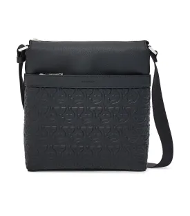 Gancini Crossbody Bag Black