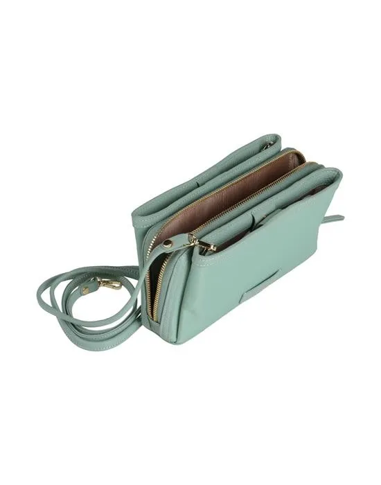 GIANNI CHIARINI bag, sage green