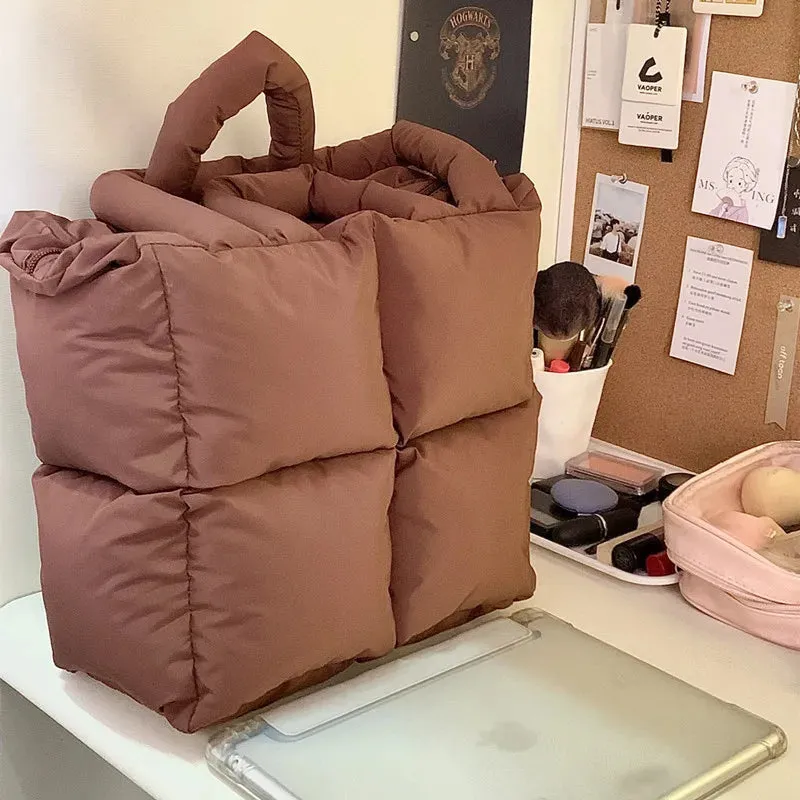 Go-To Puffer Padded Small Tote Bag