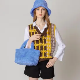 iLLASPARKZ Fuzzy Fur Mini Tote Bag