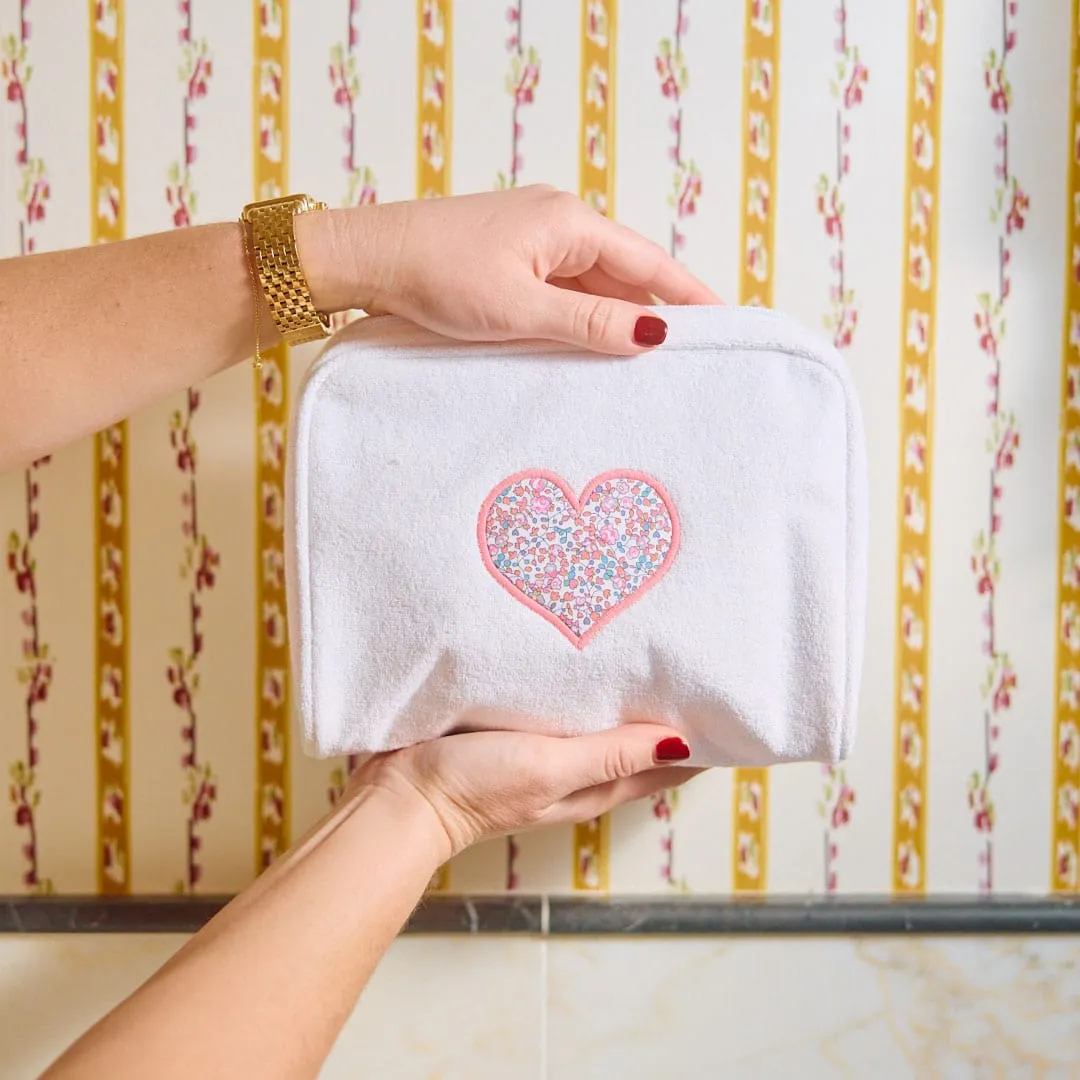 Liberty Heart Small Signature Toiletry Bag