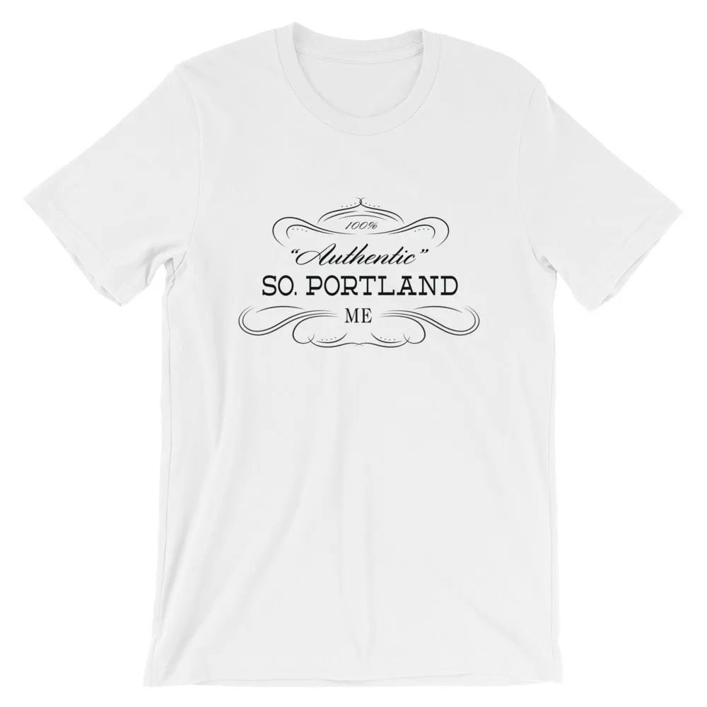 Maine - South Portland ME - Short-Sleeve Unisex T-Shirt - "Authentic"