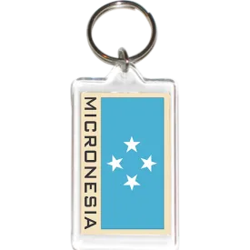 Micronesia Acrylic Key Holders