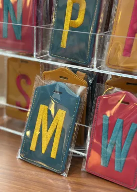 Monogrammed Luggage Tag
