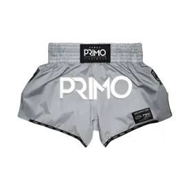 Primo Muay Thai Shorts Super Nylon Hammerhead Grey