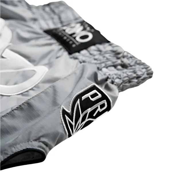 Primo Muay Thai Shorts Super Nylon Hammerhead Grey