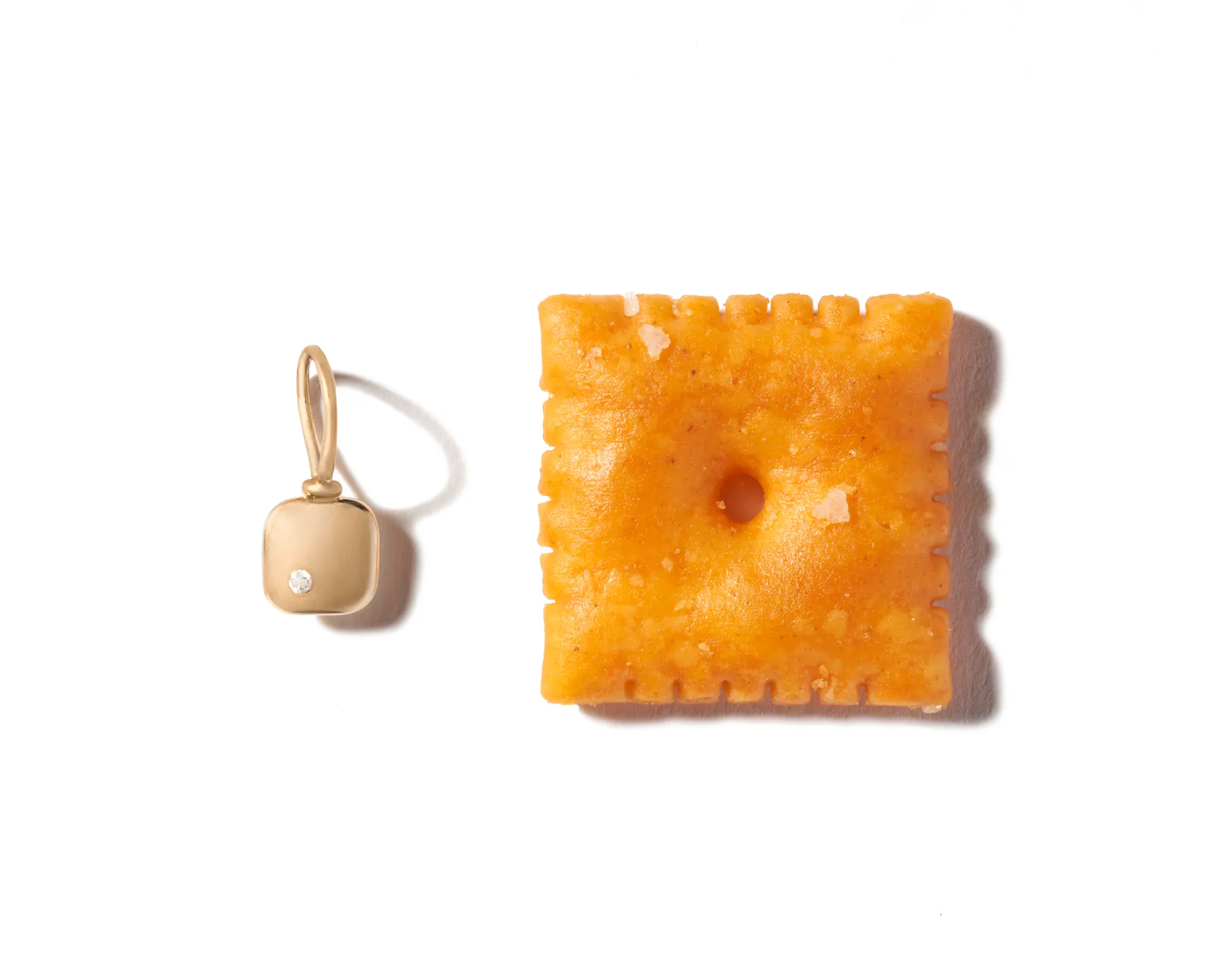 Small Menina Charm in Yellow Gold
