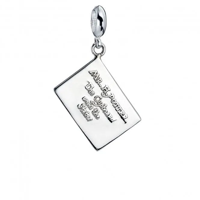 Sterling Silver Acceptance Letter Slider Charm