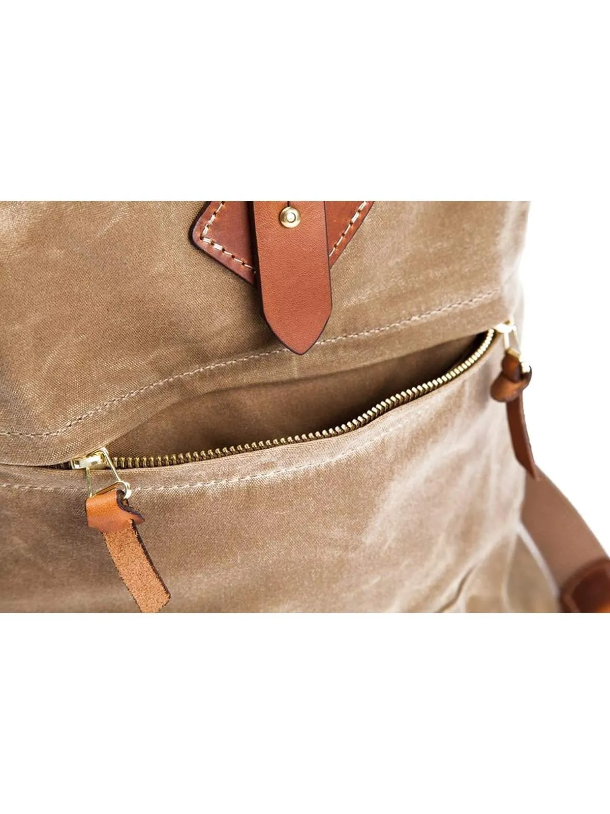 Tanner Goods Voyager Daypack Waxed Field Tan
