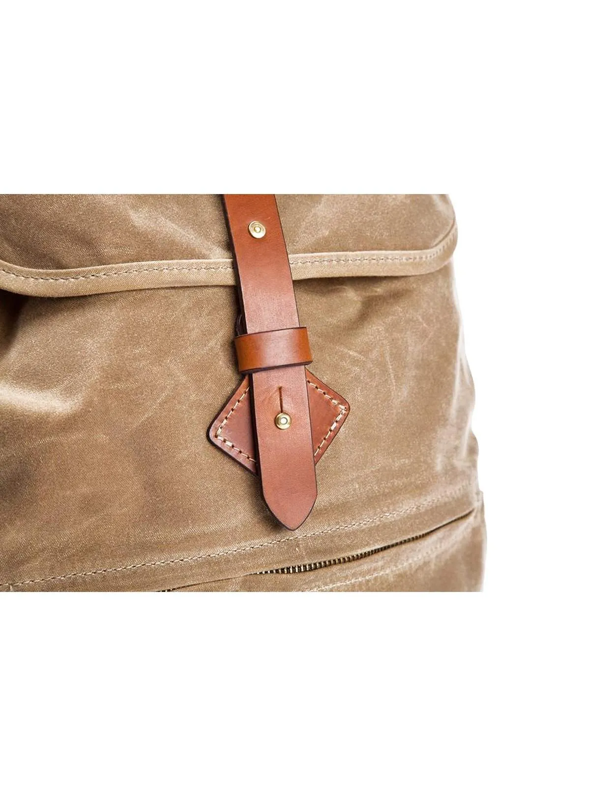 Tanner Goods Voyager Daypack Waxed Field Tan