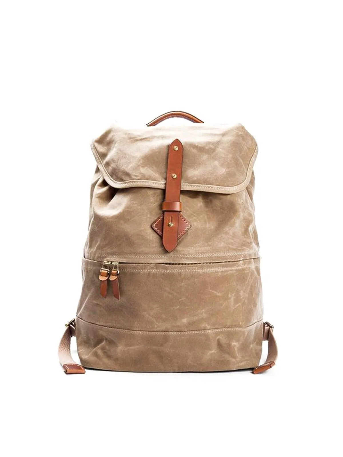 Tanner Goods Voyager Daypack Waxed Field Tan