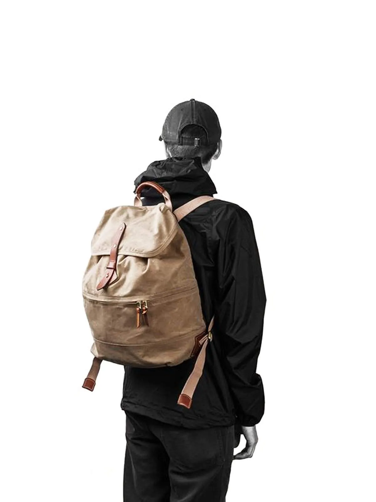 Tanner Goods Voyager Daypack Waxed Field Tan