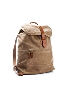 Tanner Goods Voyager Daypack Waxed Field Tan