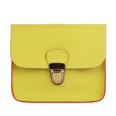 The small leather flap handbags