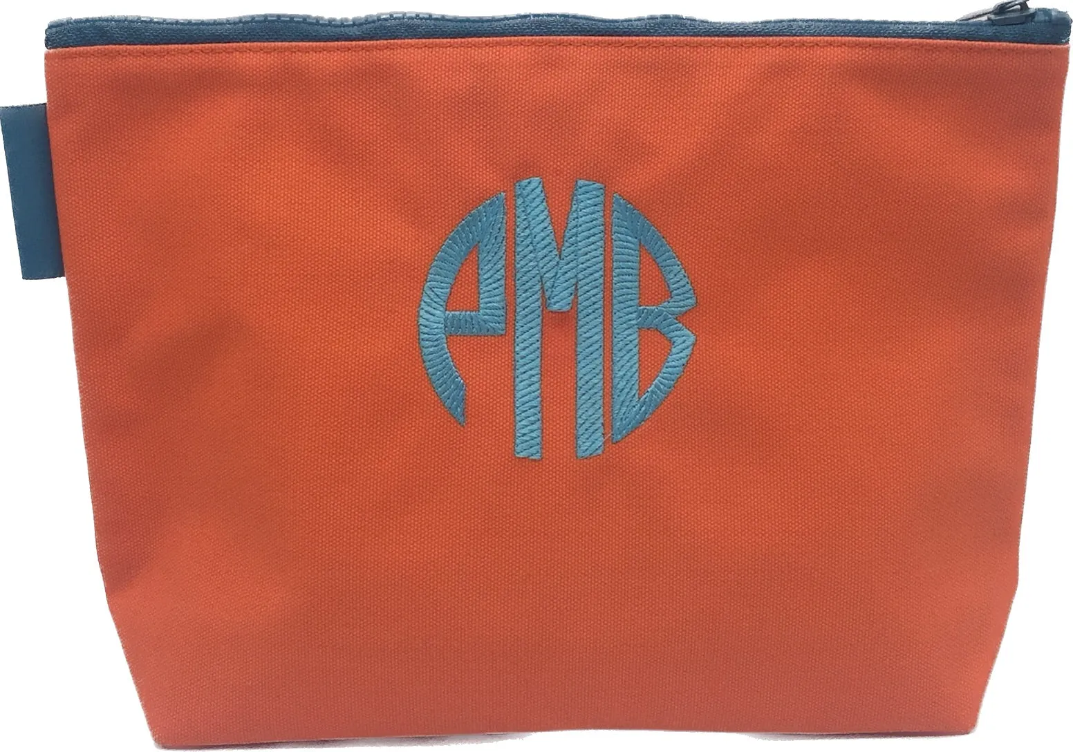 Waxed Canvas Large Cosmetic Bag
